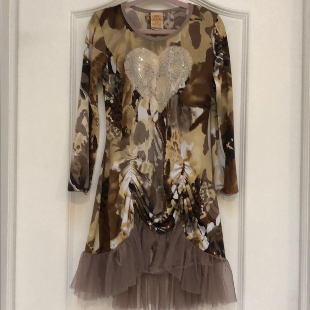 SIZE 4 toddler Mia belle tunic top